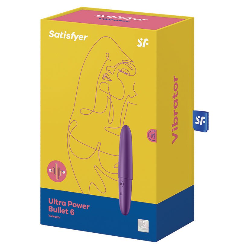 Satisfyer Ultra Power Bullet 6-Violet - Xweetdreamx Brown SootyAdultsBrown SootyXweetdreamx