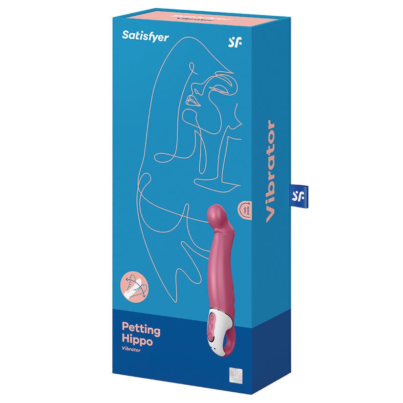 Satisfyer Vibes Petting Hippo-Fuchsia - Xweetdreamx Brown SootyAdultsBrown SootyXweetdreamx