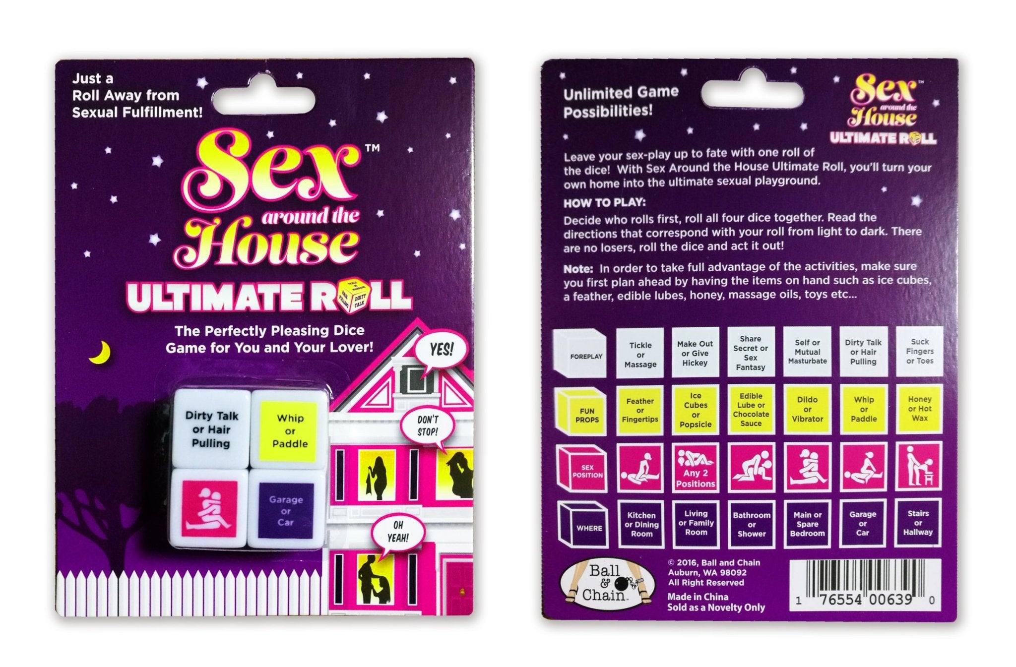 Sex Around the House Ultimate Roll - Dice Game - Xweetdreamx Viridian LetoAccessoriesViridian LetoXweetdreamx