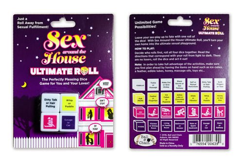 Sex Around the House Ultimate Roll - Dice Game - Xweetdreamx Viridian LetoAccessoriesViridian LetoXweetdreamx