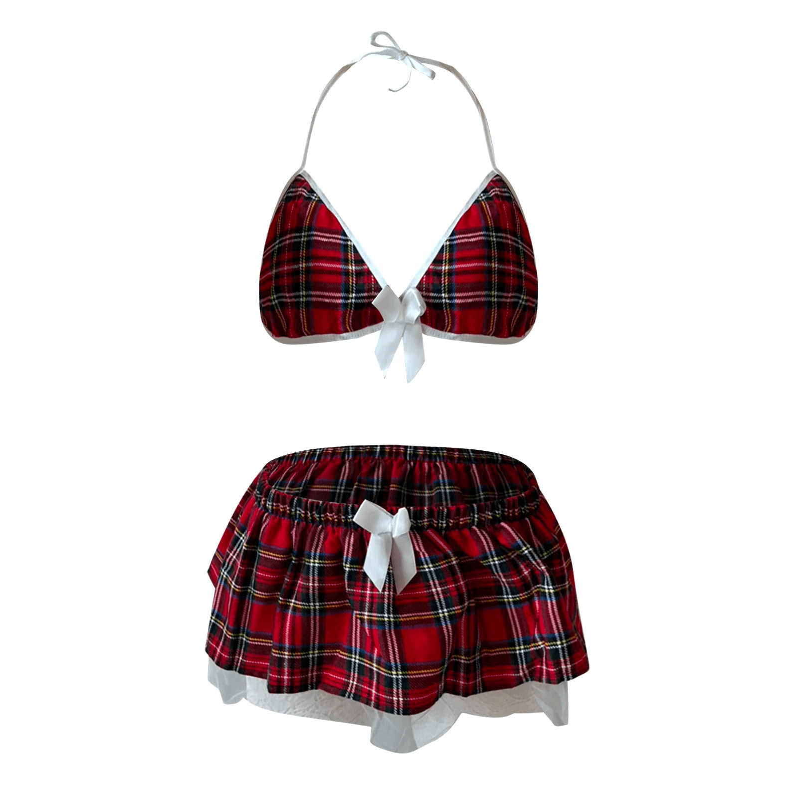 Sexy Lingerie School Girl Sleepwear Dress Nightwear Underwear Babydoll - Xweetdreamx Puce GaiaTech AccessoriesPuce GaiaXweetdreamx