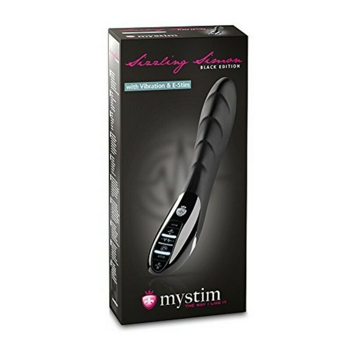 Sizzling Simon eStim Vibrator Black Mystim 68721 - Xweetdreamx BigbuyAdultsBigbuyXweetdreamx