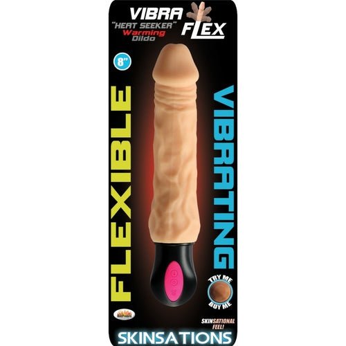 Skinsations Vibra-Flex Heat Seeker - Flexible Warming Dildo With 12 - Xweetdreamx Viridian LetoAccessoriesViridian LetoXweetdreamx