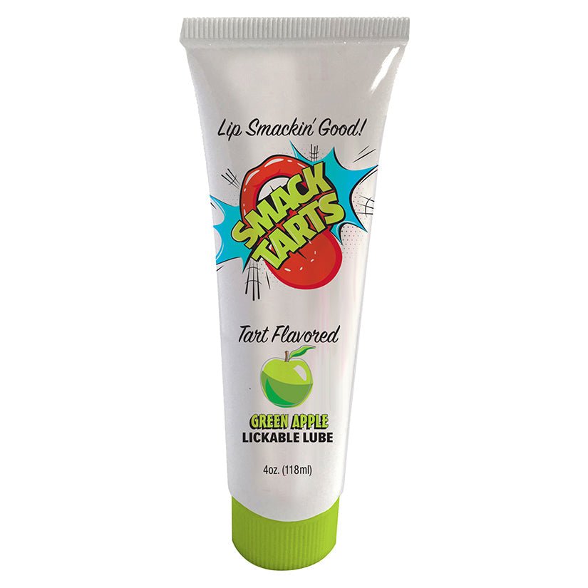 Smack Tarts Lickable Lube-Sour Green Apple 4oz - Xweetdreamx Brown SootyAdultsBrown SootyXweetdreamx