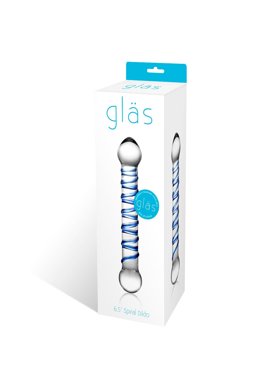 Spiral 6" Glass Dildo - Xweetdreamx Viridian LetoAccessoriesViridian LetoXweetdreamx