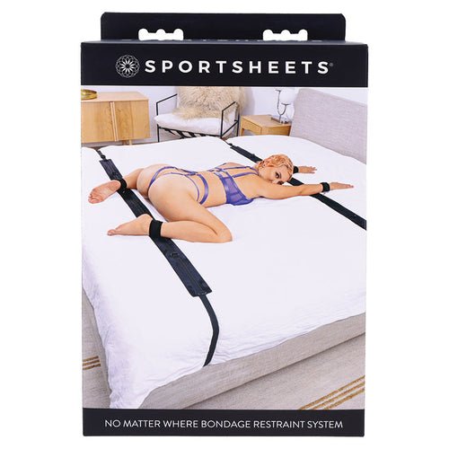 Sportsheets No Matter Where Bondage Restraint System - Xweetdreamx Brown SootyAdultsBrown SootyXweetdreamx