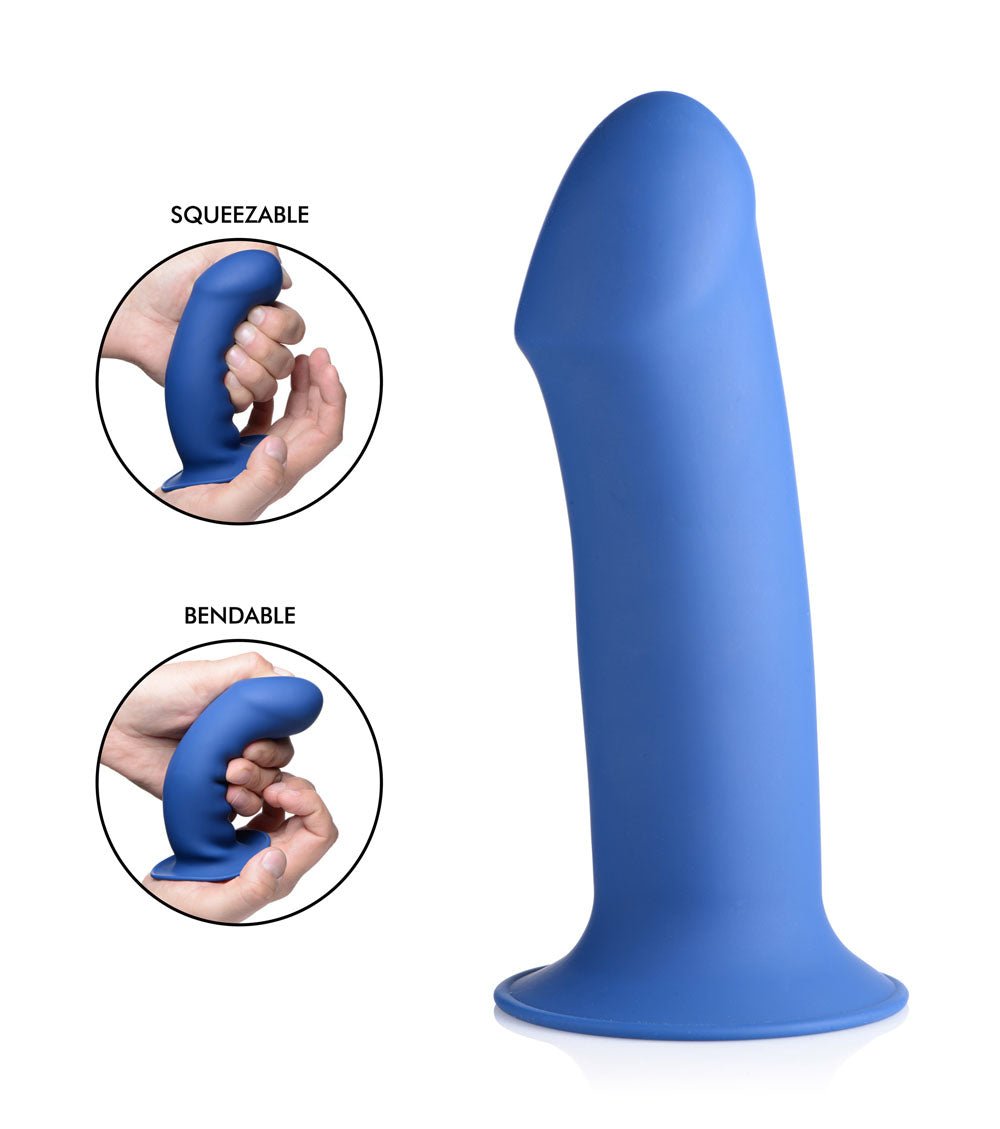Squeezable Thick Phallic Dildo - Blue - Xweetdreamx Viridian LetoAccessoriesViridian LetoXweetdreamx