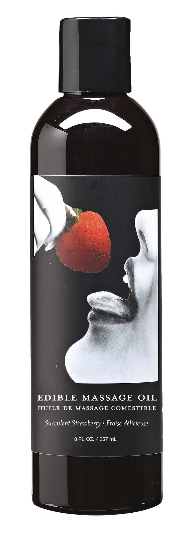 Strawberry Edible Massage Oil 8 Oz - Xweetdreamx Viridian LetoAccessoriesViridian LetoXweetdreamx