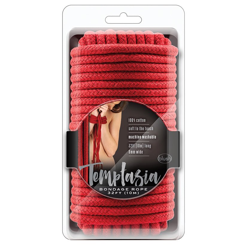 Temptasia Bondage Rope-Red 32ft - Xweetdreamx Brown SootyAdultsBrown SootyXweetdreamx