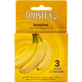 Trustex Flavored Lubricated Condoms - 3 Pack - Banana - Xweetdreamx Viridian LetoAccessoriesViridian LetoXweetdreamx
