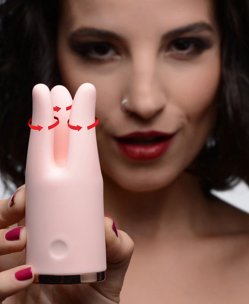 Vibrassage Twirl 10x Vibrating Clit Teaser - Pink - Xweetdreamx Viridian LetoAccessoriesViridian LetoXweetdreamx