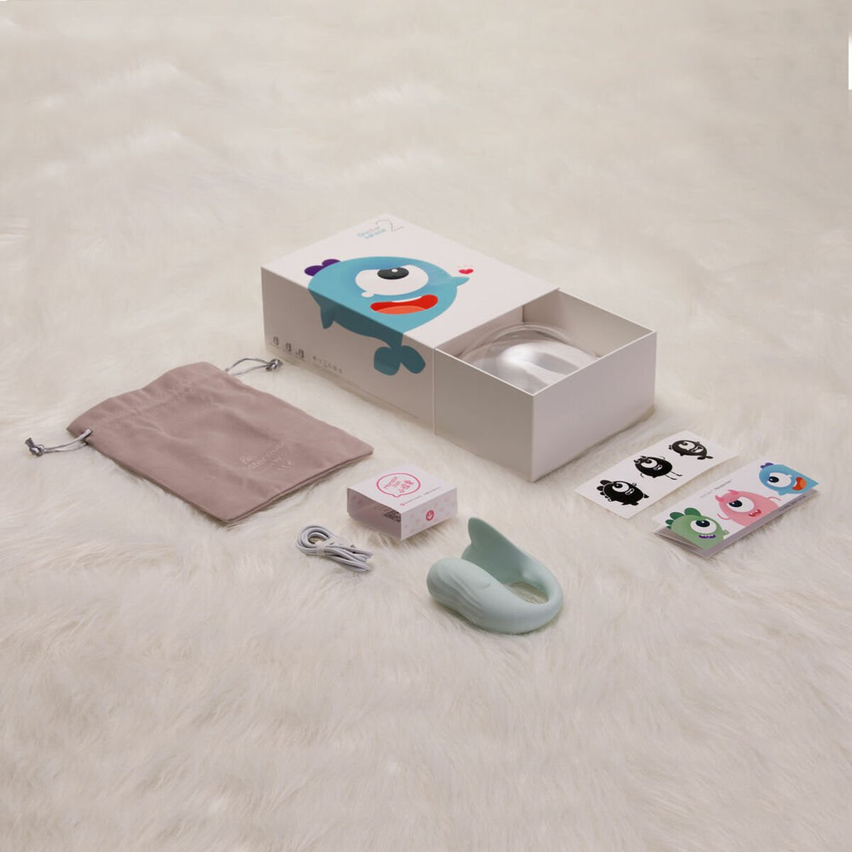 Vibrator MonsterPub MR. WHALE Blue - Xweetdreamx BigbuyAdultsBigbuyXweetdreamx