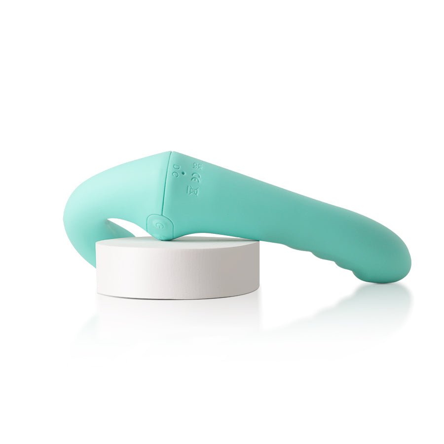 VibraTwin Strapless Strap-On Double-ended Dildo Vibrator - Xweetdreamx Lavender AionAdultsLavender AionXweetdreamx
