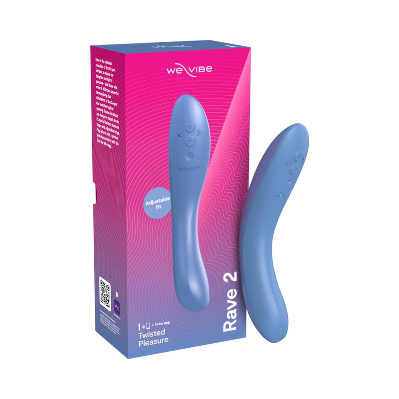 We-Vibe Rave 2 G-Spot Blue - Xweetdreamx Brown SootyAdultsBrown SootyXweetdreamx