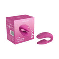 We-Vibe Sync 2 Rechargeable Remote Control Couples Vibrator Rose - Xweetdreamx Brown SootyAdultsBrown SootyXweetdreamx