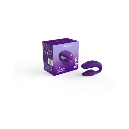 We-Vibe Sync 2 Rechargeable Silicone Couples Vibrator Purple - Xweetdreamx Brown SootyAdultsBrown SootyXweetdreamx