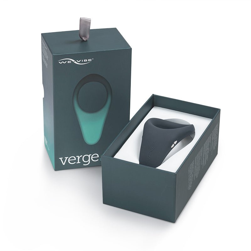 We-Vibe Verge Rechargeable Vibrating Perineum Stimulator Cockring - Xweetdreamx Brown SootyAdultsBrown SootyXweetdreamx