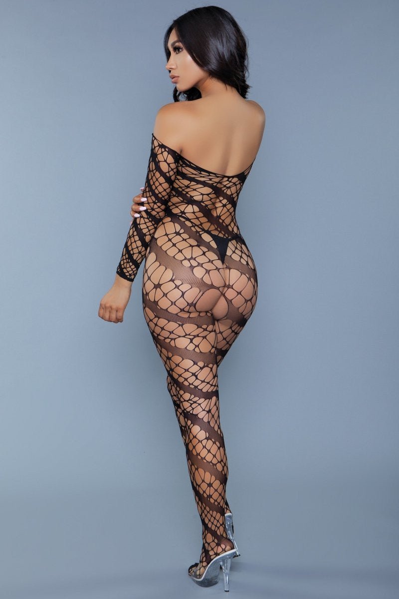 Web of Love Bodystocking - Xweetdreamx Magenta CaeneusLingerie & UnderwearMagenta CaeneusXweetdreamx