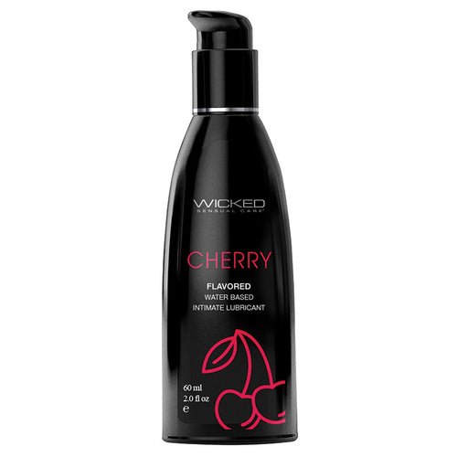 Wicked Aqua Flavored Lube-Cherry 2oz - Xweetdreamx Brown SootyAdultsBrown SootyXweetdreamx