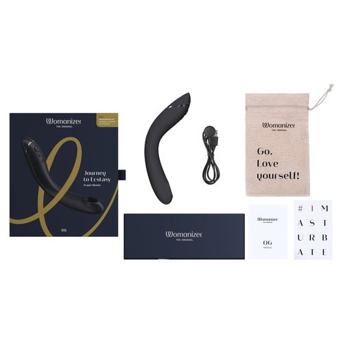 Womanizer OG G-Spot Pleasure Air Stimulator Dark Grey - Xweetdreamx Brown SootyAdultsBrown SootyXweetdreamx