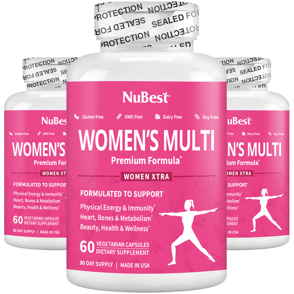 NuBest Women’s Multi - Women’s Vitality & Well-Being, 60 Vegan